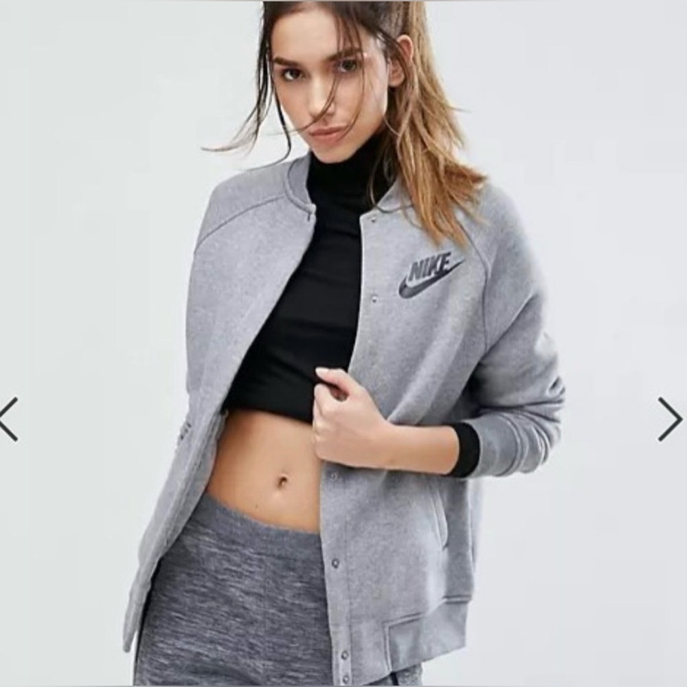 Vintage-style Nike Women's Track Bomber Jacket, size S